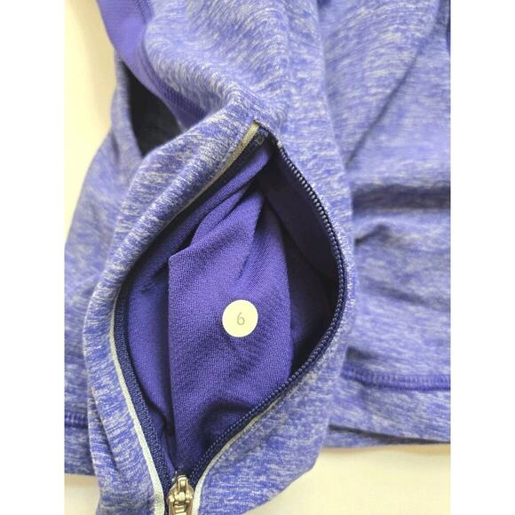 Lululemon Star Runner Pullover Jacket Sweater Women's Purple Blue 6 EUC - Picture 12 of 12